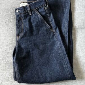 Abercrombie & Fitch Deep Blue High Rise Jeans